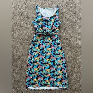 M Pact Organic Tropical Print Dress